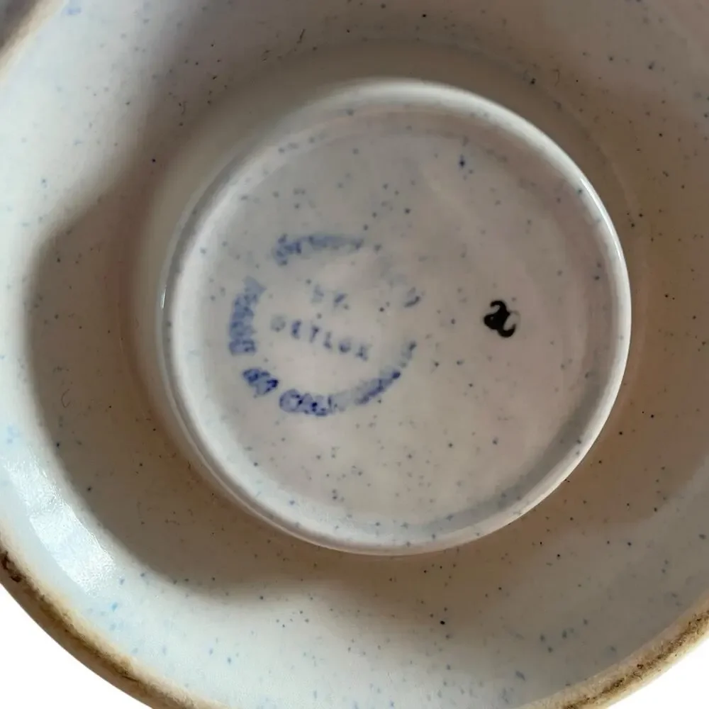 Poppytrail Vernon Coffee Pot Provincial Blue by Metlox Blue Farm Scene No Lid - Picture 9 of 16